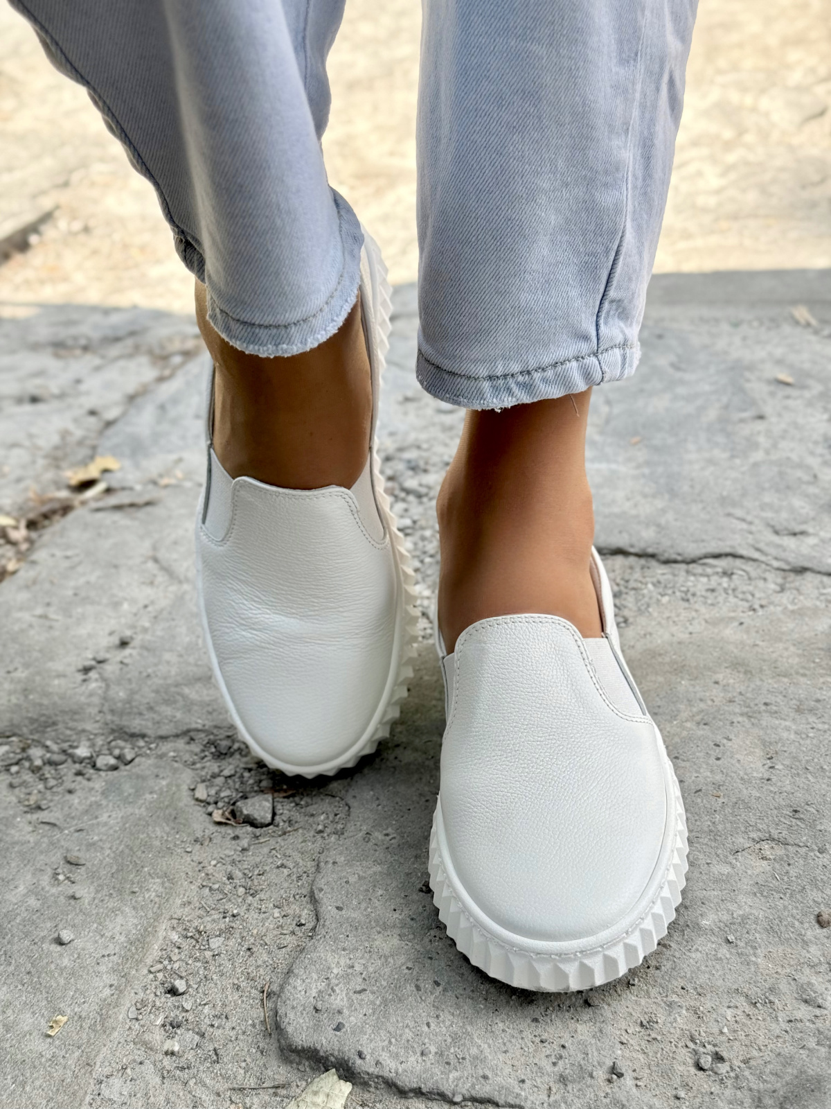 Sneakersy OLEKSY – Polska produkcja, 100% skóra naturalna