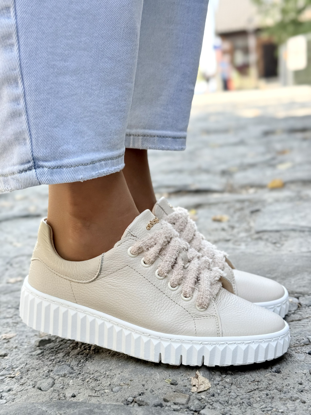 Sneakersy OLEKSY – Polska produkcja z naturalnej skóry