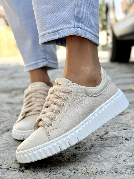 Sneakersy OLEKSY – Polska produkcja z naturalnej skóry