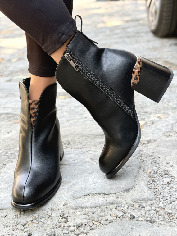 Botki OLEKSY ze skóry naturalnej – elegancja, która trwa