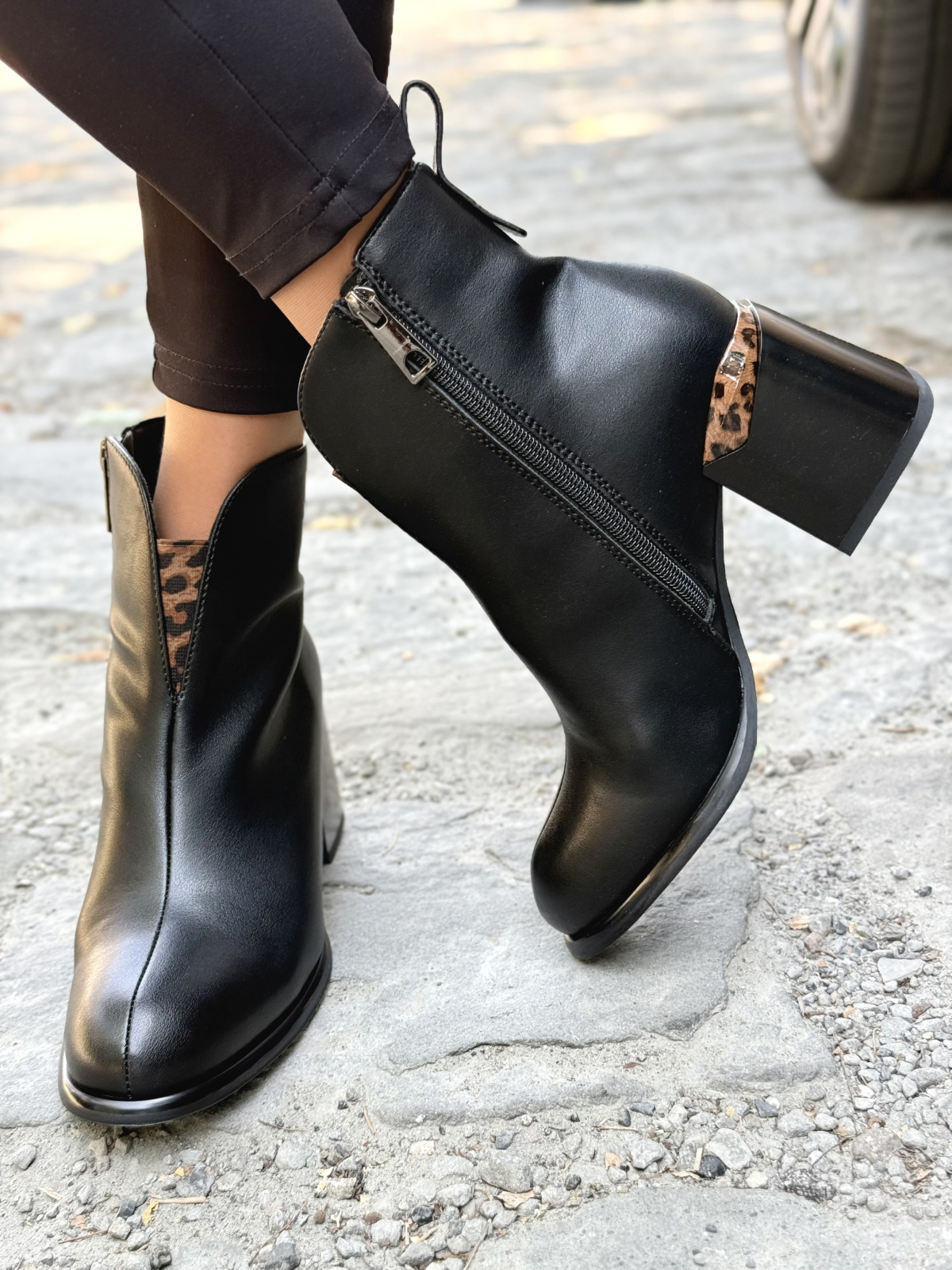 Botki OLEKSY ze skóry naturalnej – elegancja, która trwa