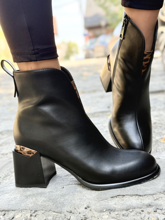 Botki OLEKSY ze skóry naturalnej – elegancja, która trwa