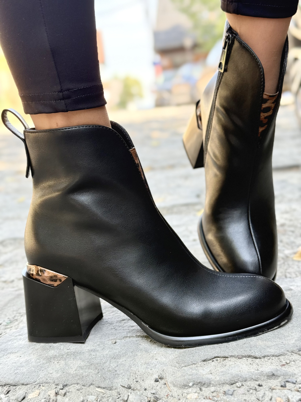 Botki OLEKSY ze skóry naturalnej – elegancja, która trwa