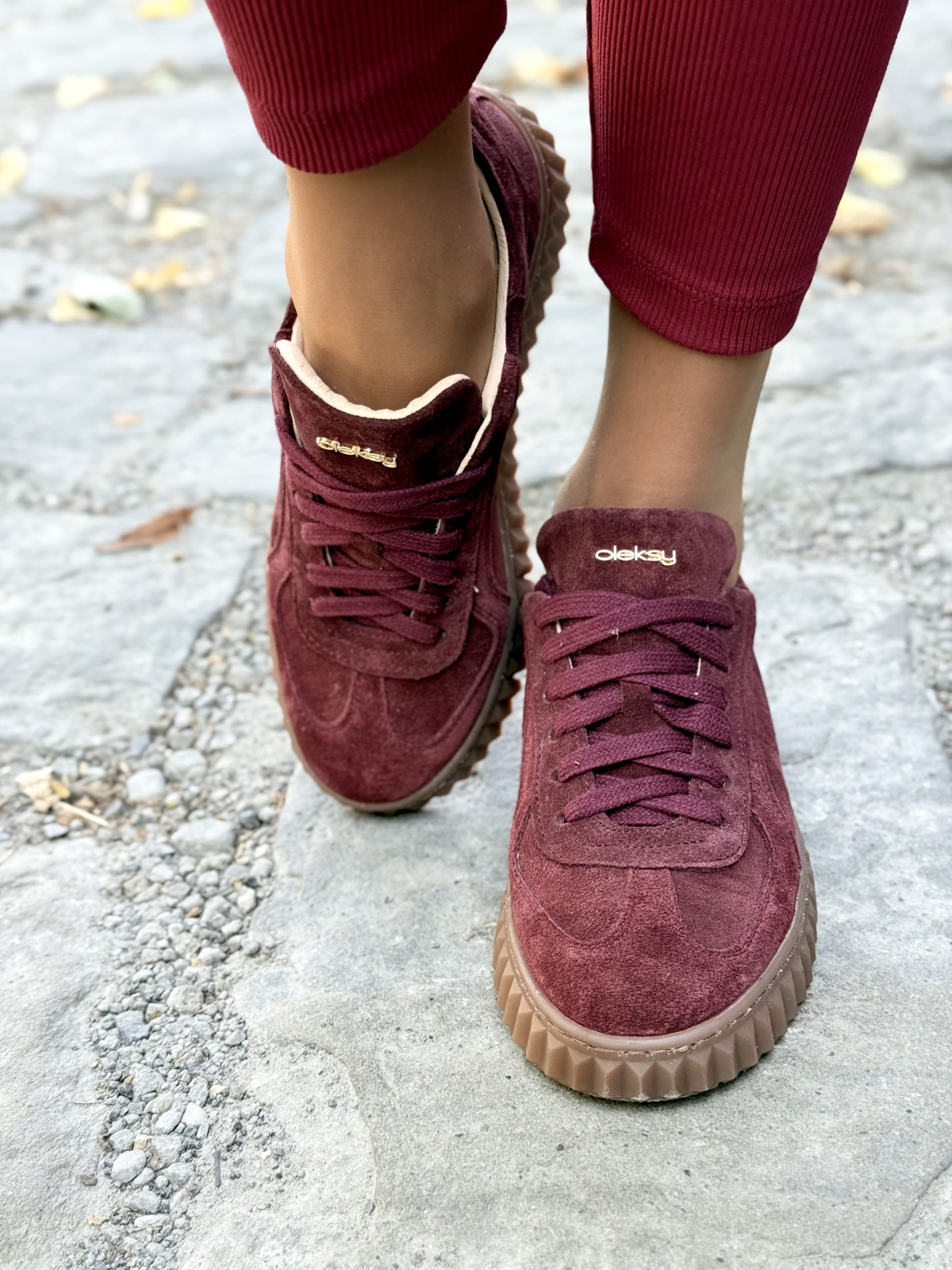 OLEKSY – Sneakersy ze skóry naturalnej, polska produkcja