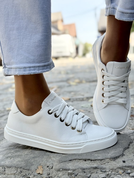 Sneakersy OLEKSY z naturalnej skóry – styl i komfort na co dzień