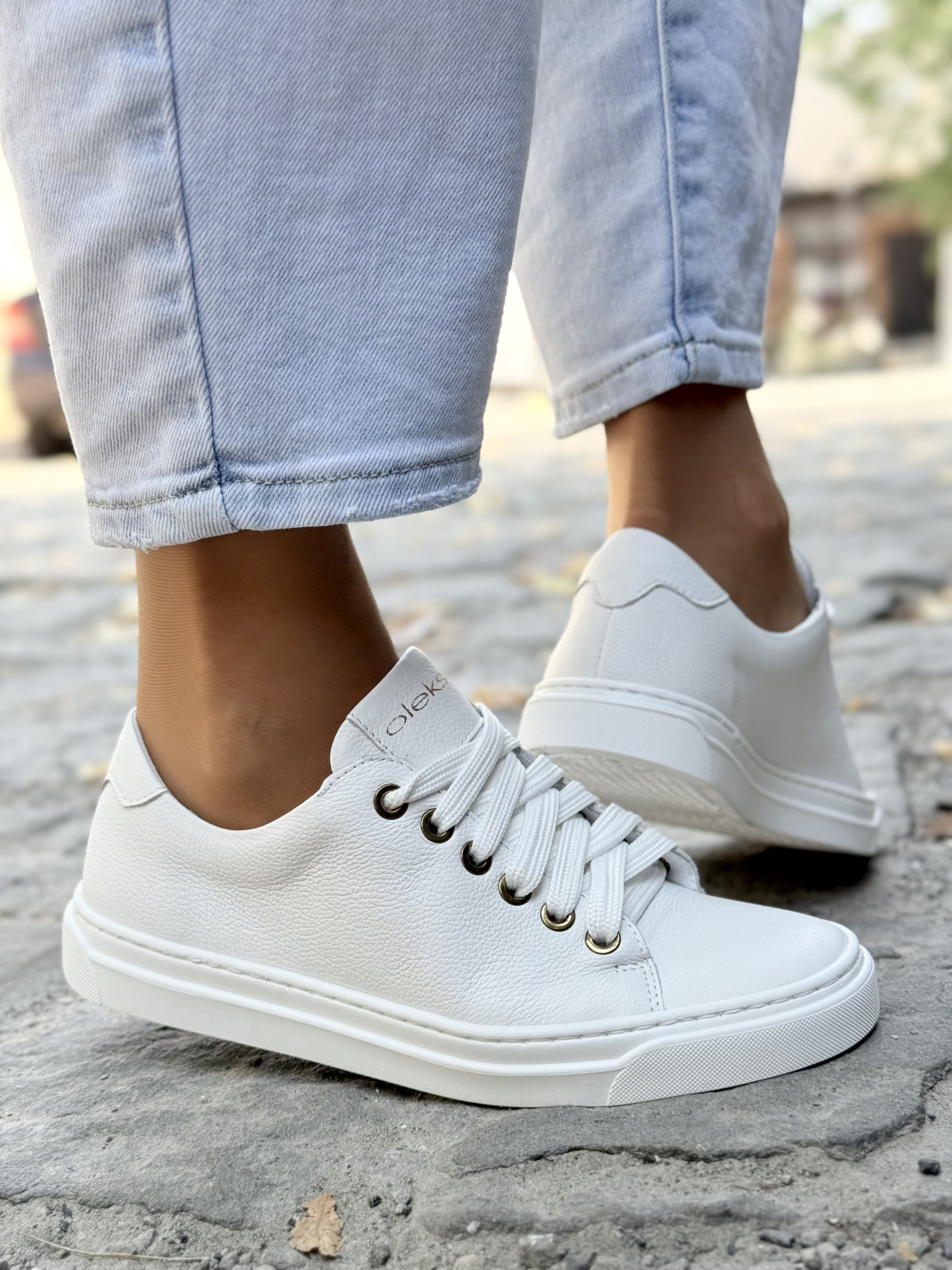 Sneakersy OLEKSY z naturalnej skóry – styl i komfort na co dzień