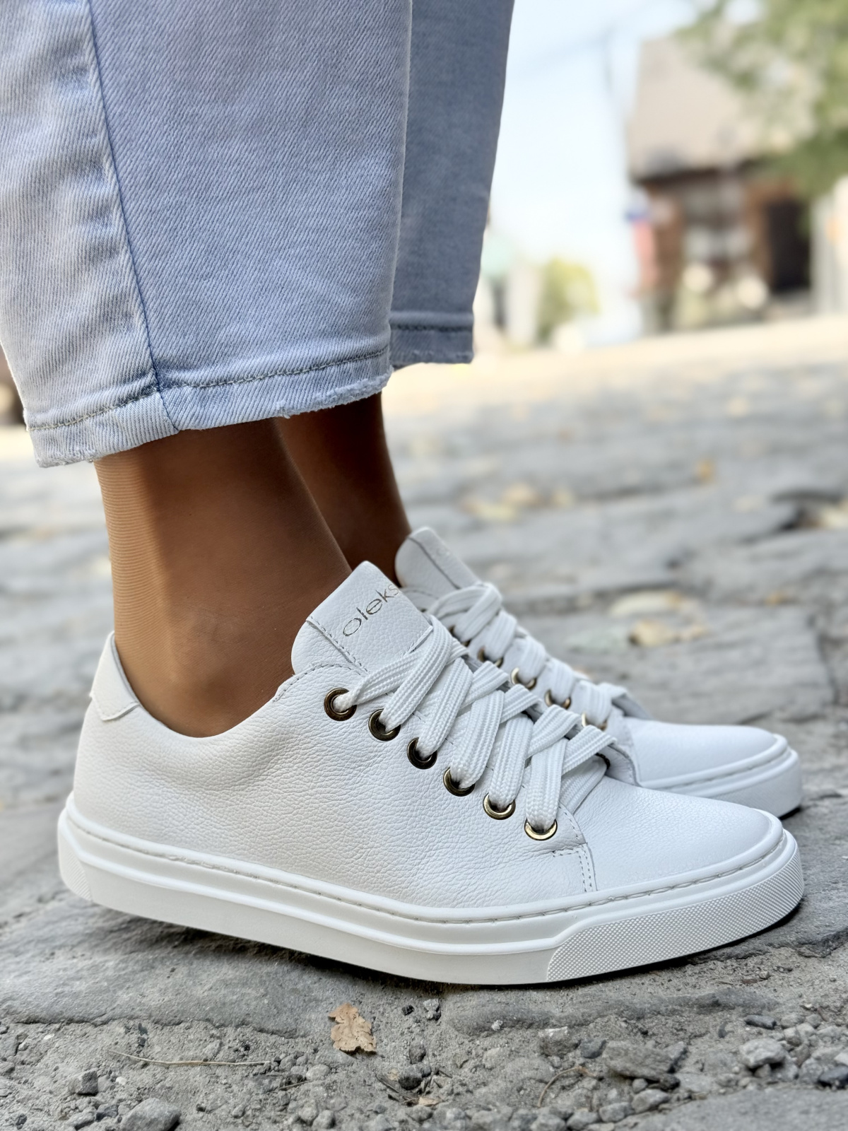 Sneakersy OLEKSY z naturalnej skóry – styl i komfort na co dzień