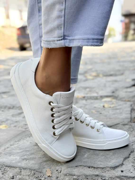 Sneakersy OLEKSY z naturalnej skóry – styl i komfort na co dzień