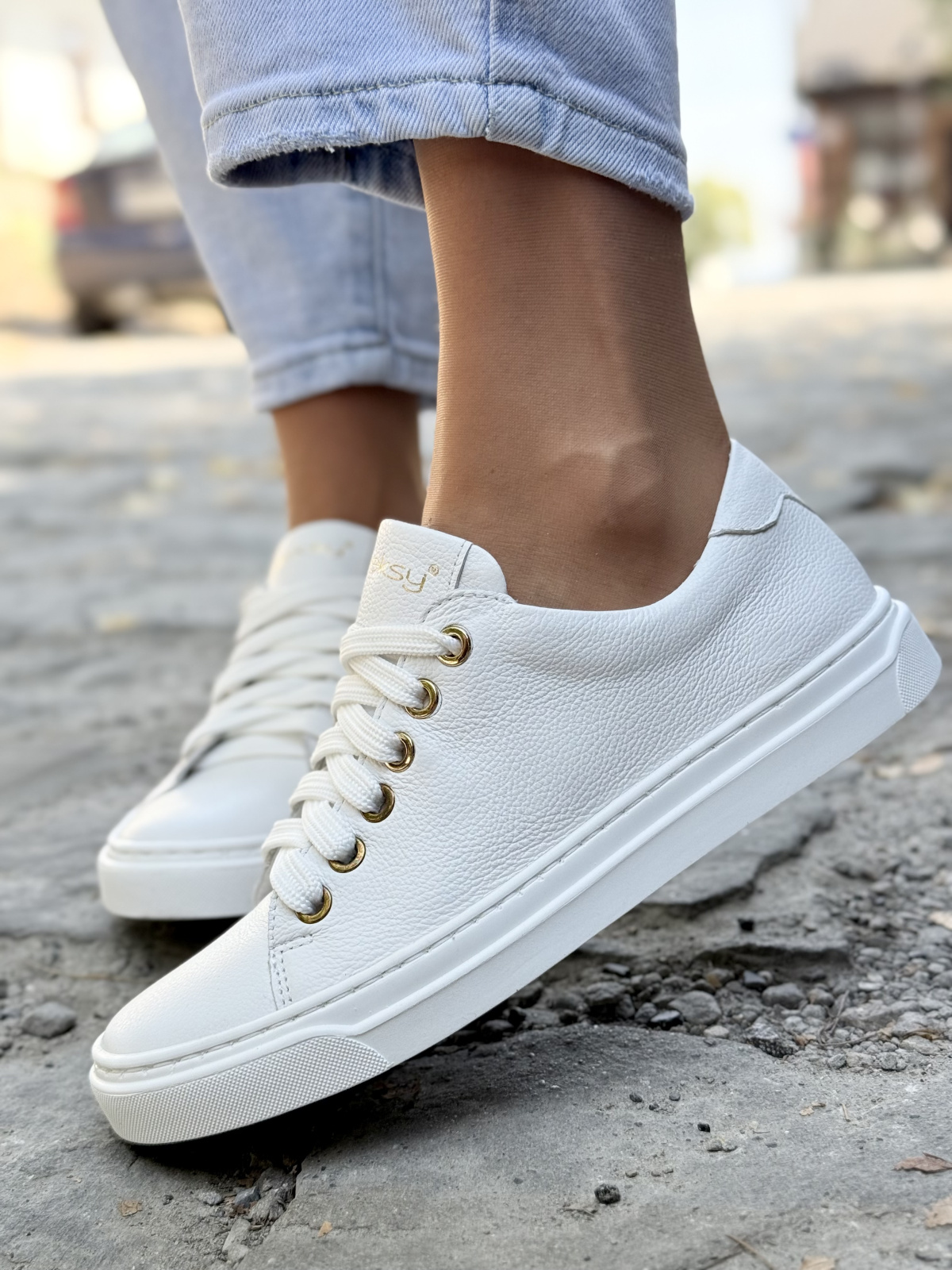 Sneakersy OLEKSY z naturalnej skóry – styl i komfort na co dzień