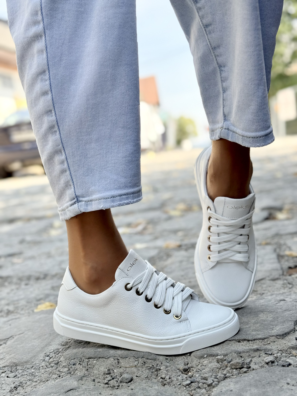 Sneakersy OLEKSY z naturalnej skóry – styl i komfort na co dzień