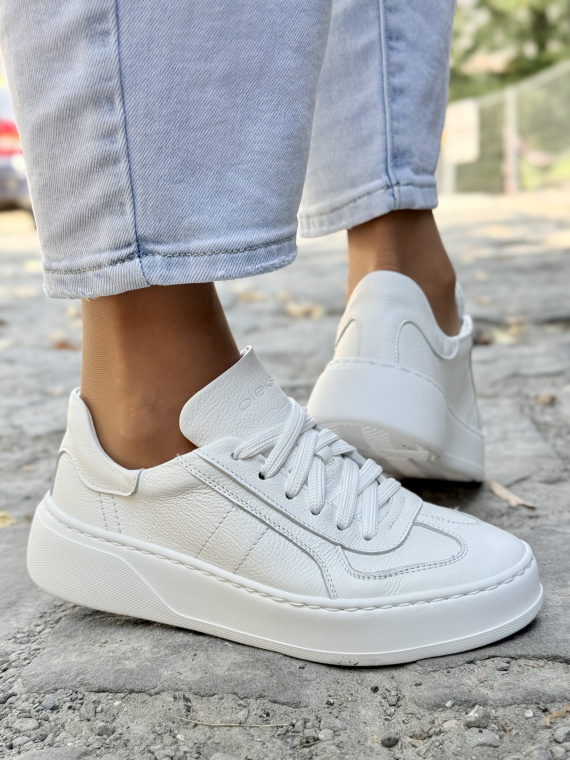 Sneakersy OLEKSY z naturalnej skóry – styl i komfort w najlepszym wydaniu