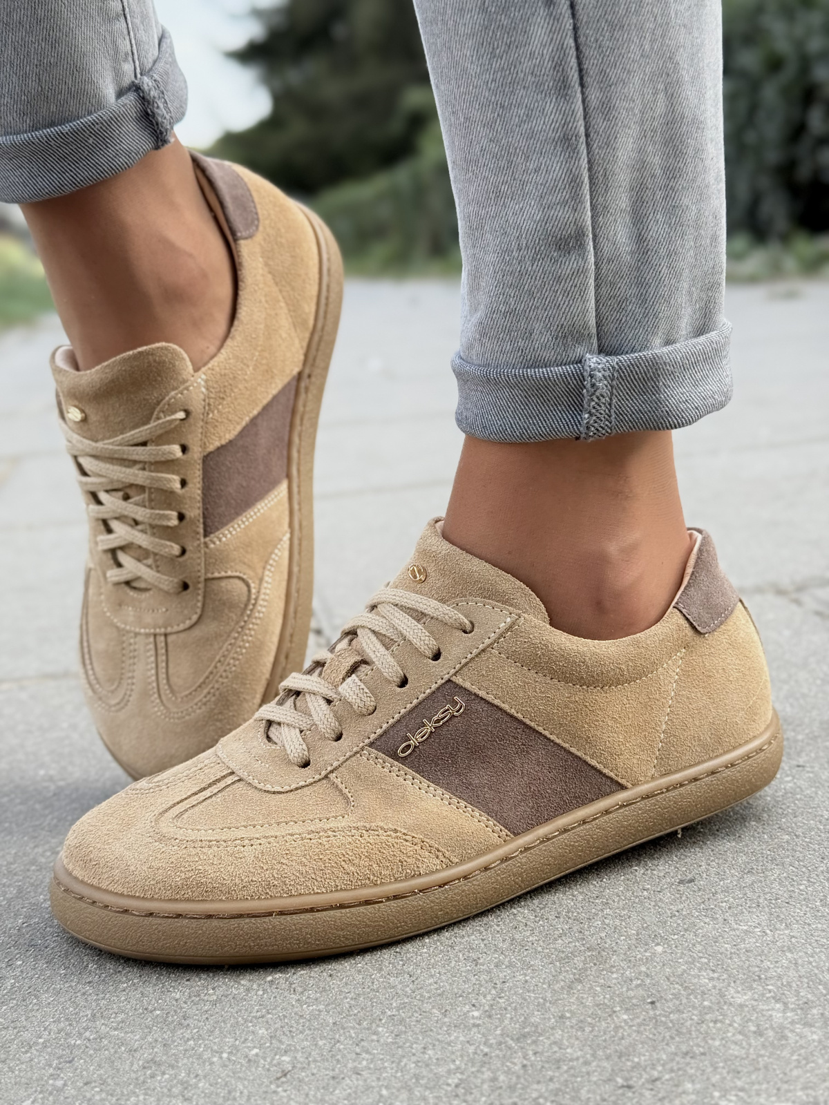 OLEKSY Barefoot – polskie sneakersy ze skóry naturalnej