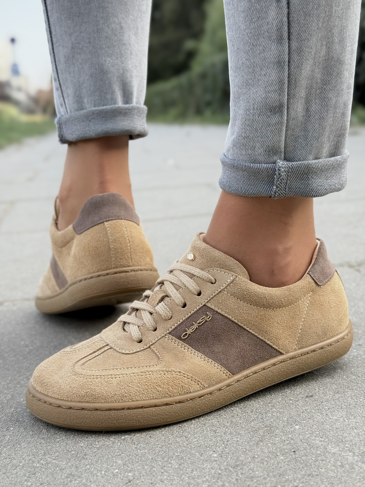 OLEKSY Barefoot – polskie sneakersy ze skóry naturalnej