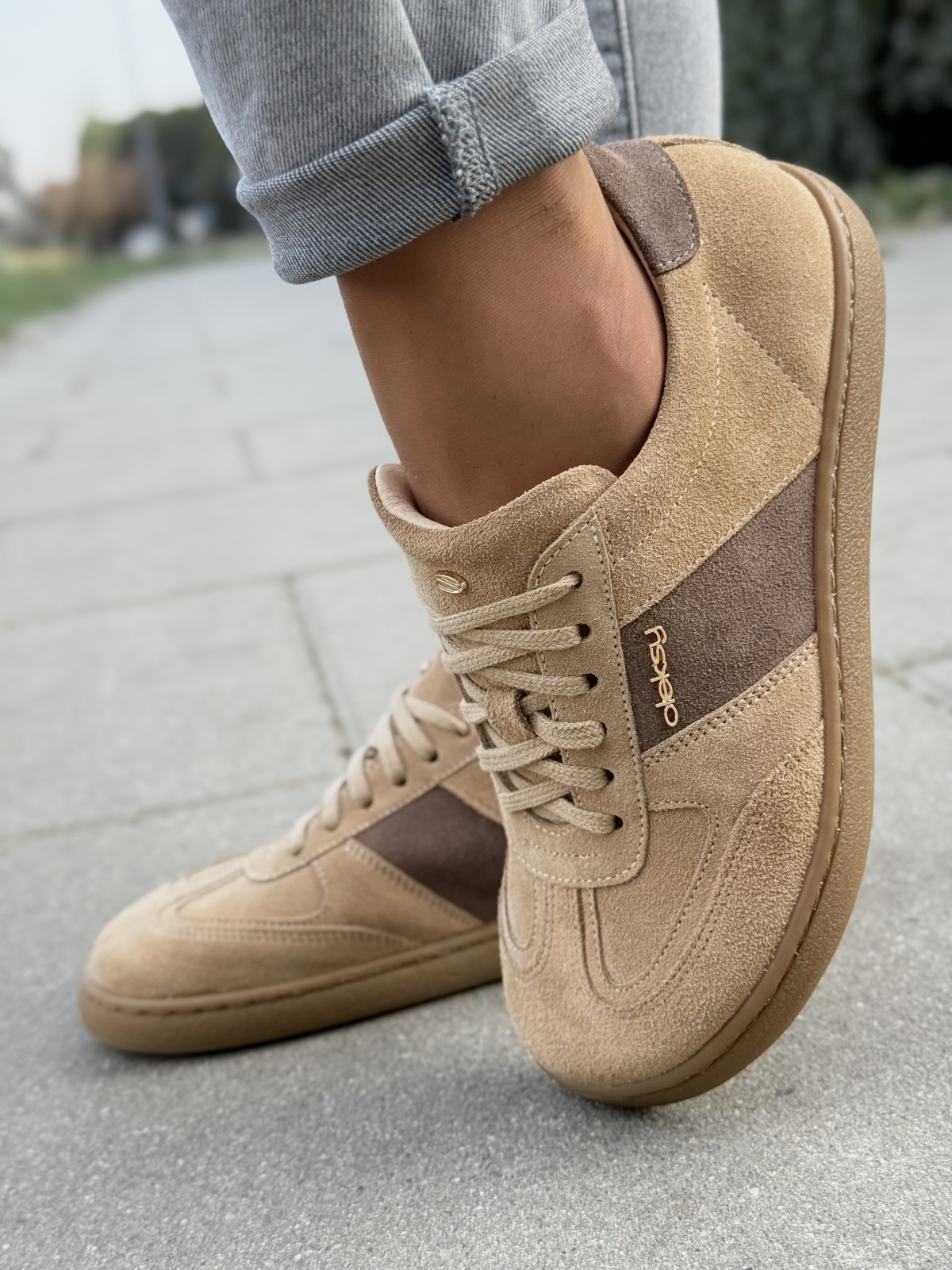 OLEKSY Barefoot – polskie sneakersy ze skóry naturalnej