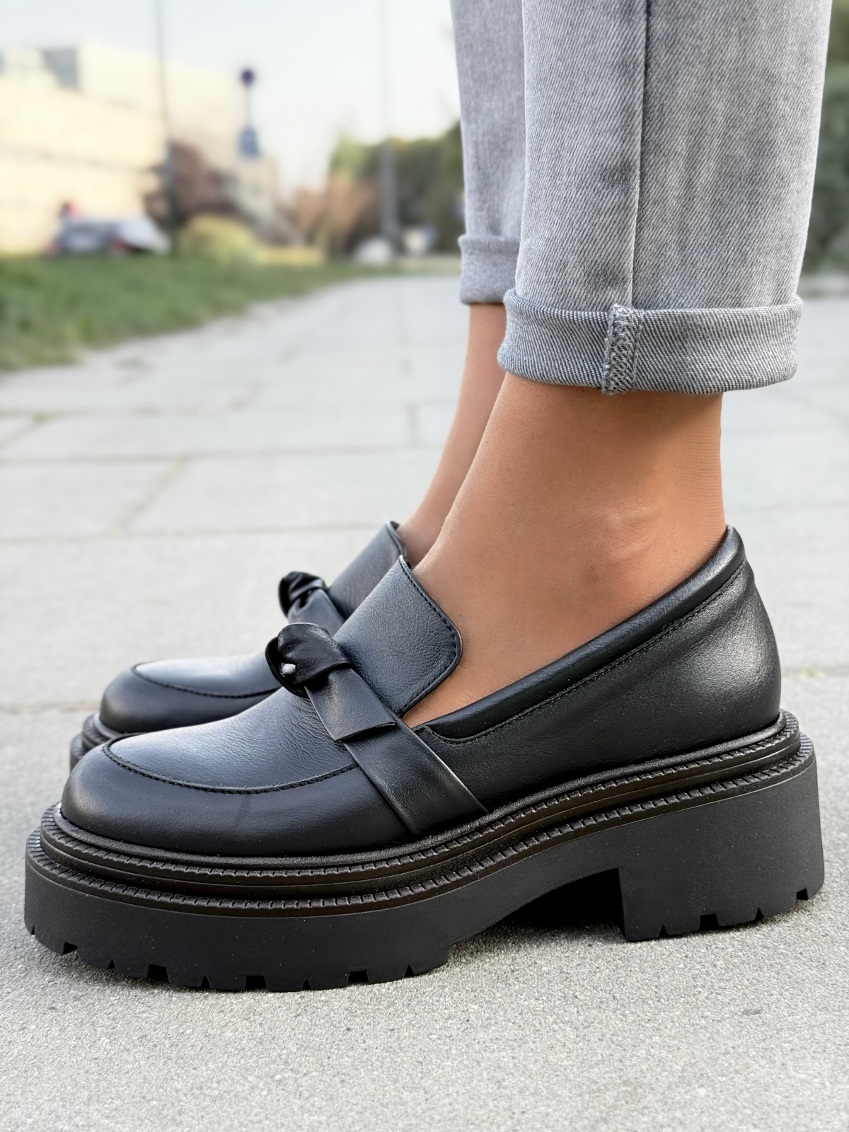 Mokasyny OLEKSY ze Skóry Naturalnej Polskiej produkcji