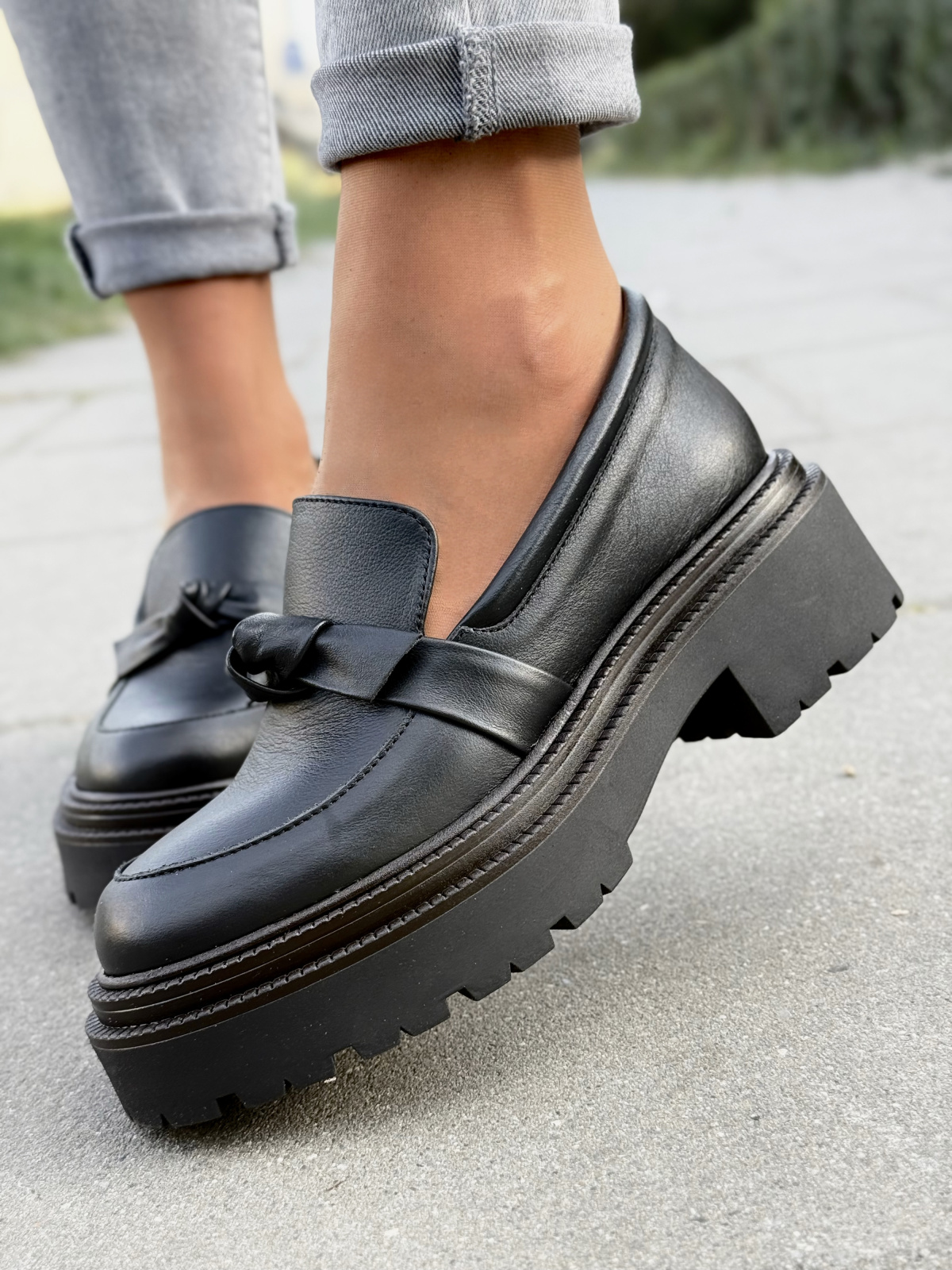 Mokasyny OLEKSY ze Skóry Naturalnej Polskiej produkcji