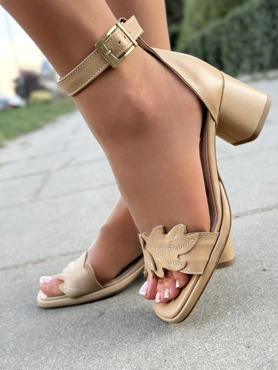 OLEKSY – sandały damskie ze skóry naturalnej Polskiej produkcji