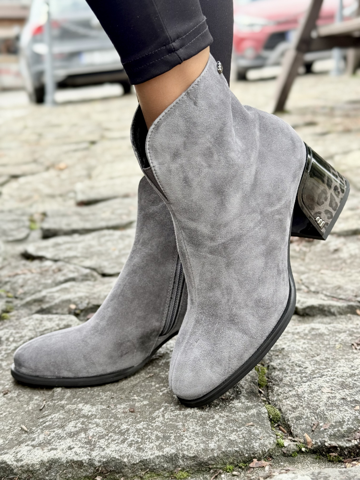 Botki OLEKSY ze skóry naturalnej – elegancja, która trwa