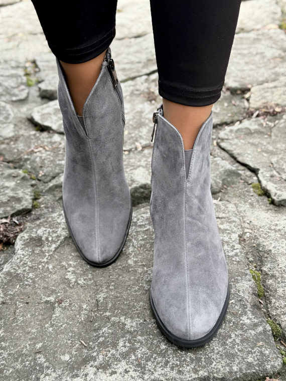 Botki OLEKSY ze skóry naturalnej – elegancja, która trwa