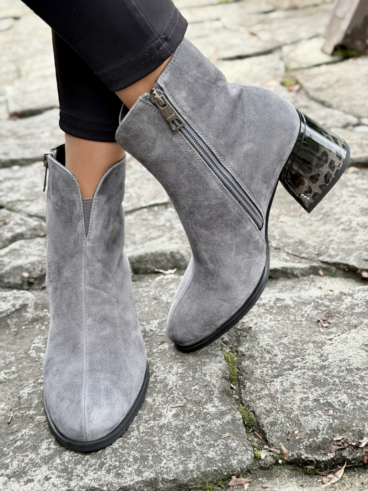 Botki OLEKSY ze skóry naturalnej – elegancja, która trwa