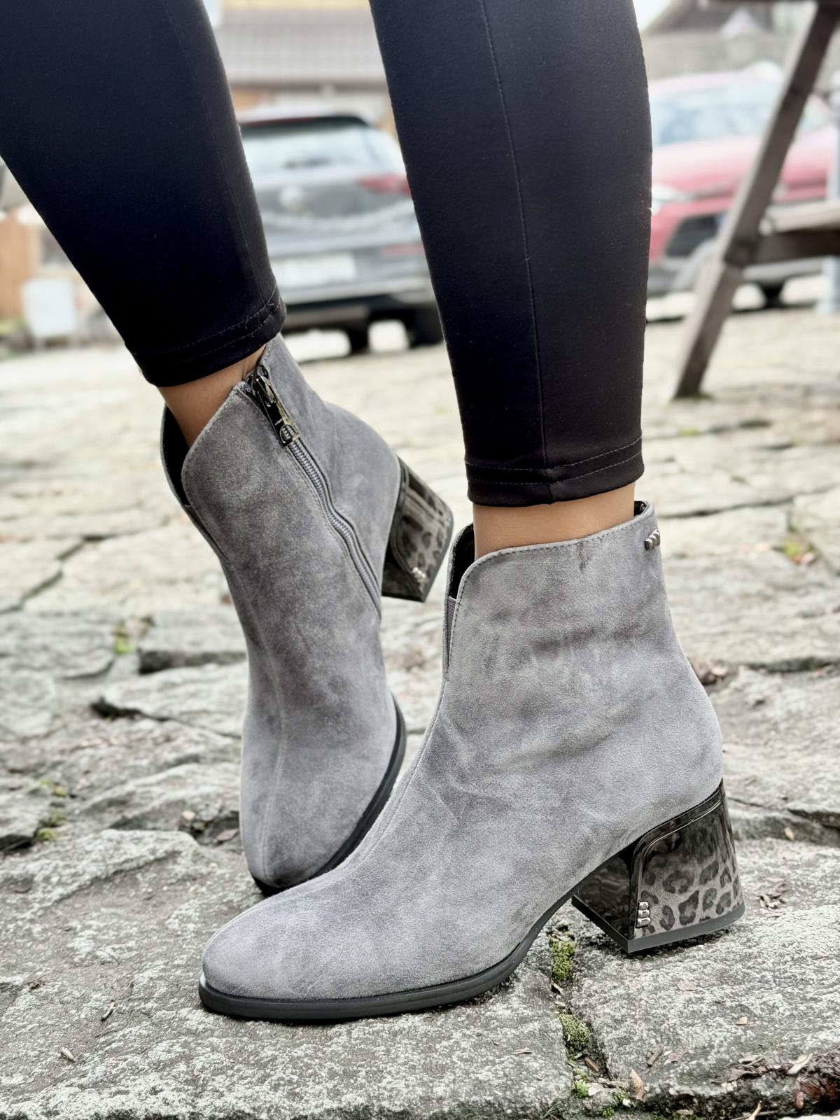 Botki OLEKSY ze skóry naturalnej – elegancja, która trwa