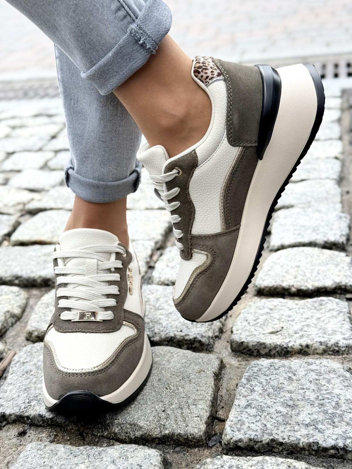 Sneakersy ze skóry naturalnej – styl i komfort na każdy dzień