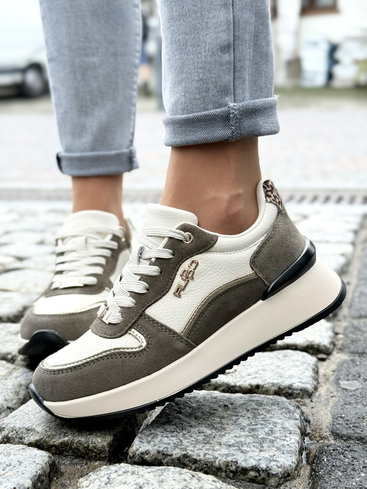 Sneakersy ze skóry naturalnej – styl i komfort na każdy dzień