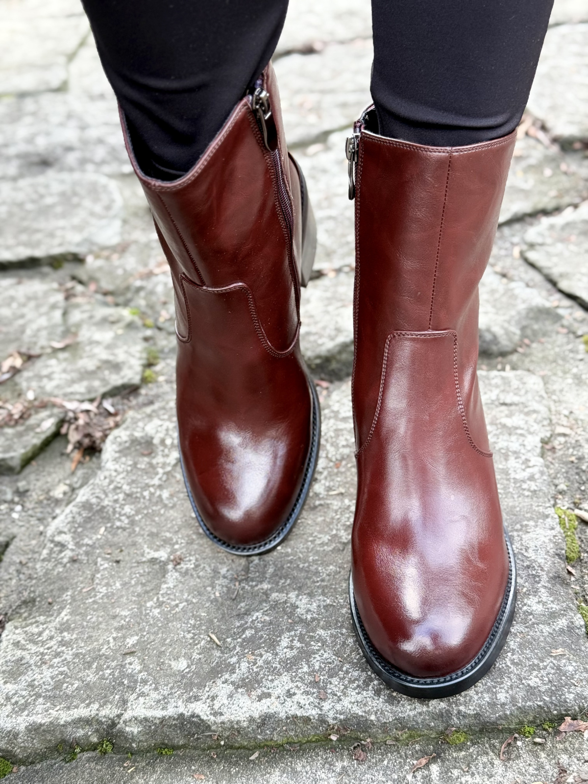 Ponadczasowe botki z naturalnej skóry