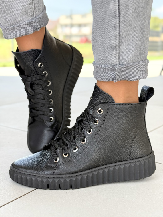 Sneakersy OLEKSY z naturalnej skóry – Made in Poland