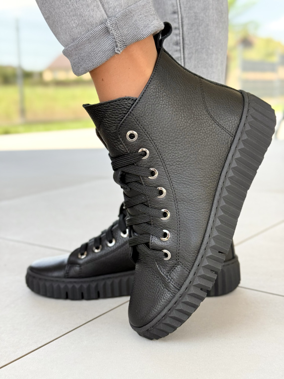 Sneakersy OLEKSY z naturalnej skóry – Made in Poland