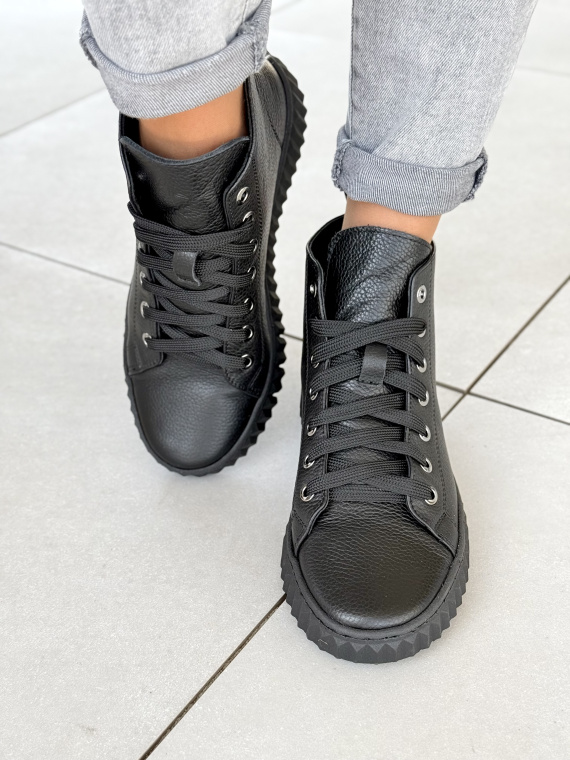 Sneakersy OLEKSY z naturalnej skóry – Made in Poland