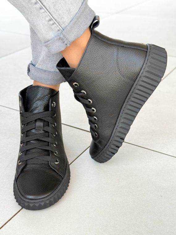 Sneakersy OLEKSY z naturalnej skóry – Made in Poland