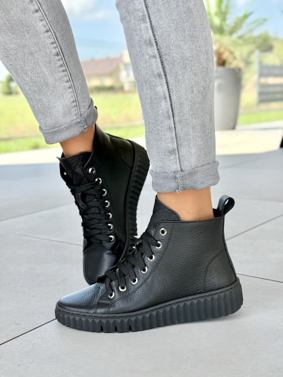 Sneakersy OLEKSY z naturalnej skóry – Made in Poland