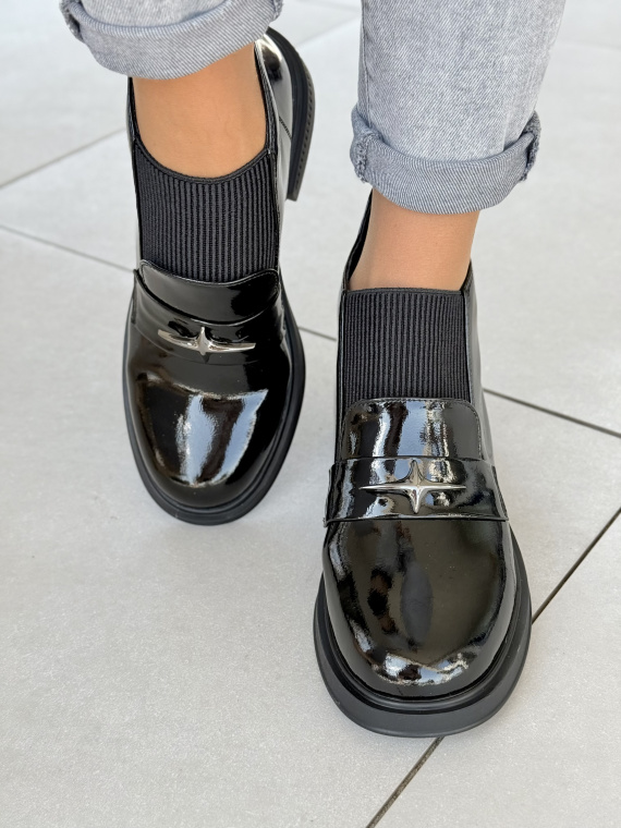 Stylowe botki damskie z naturalnej skóry