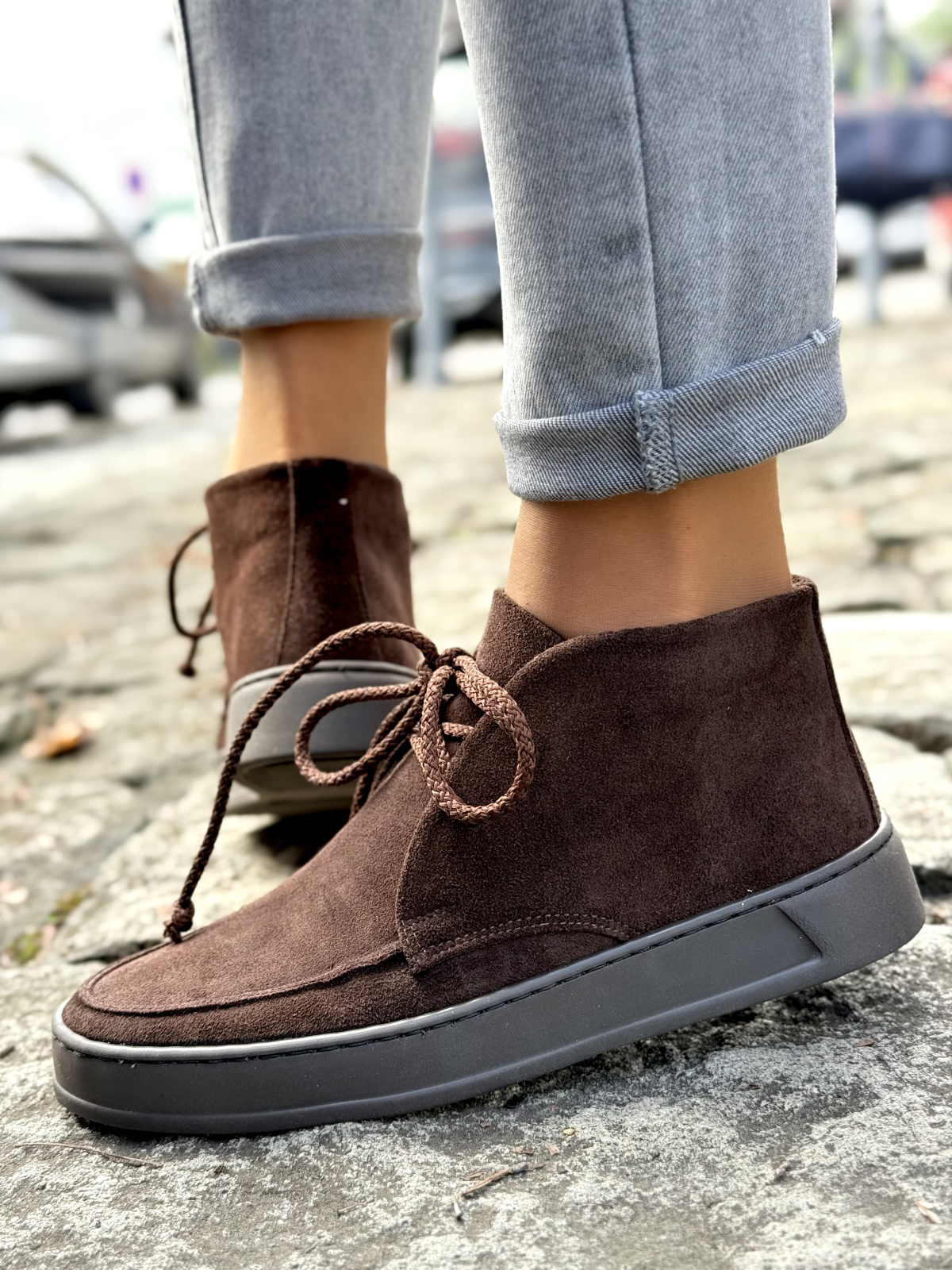 Botki OLEKSY z naturalnej skóry – elegancja i komfort na co dzień