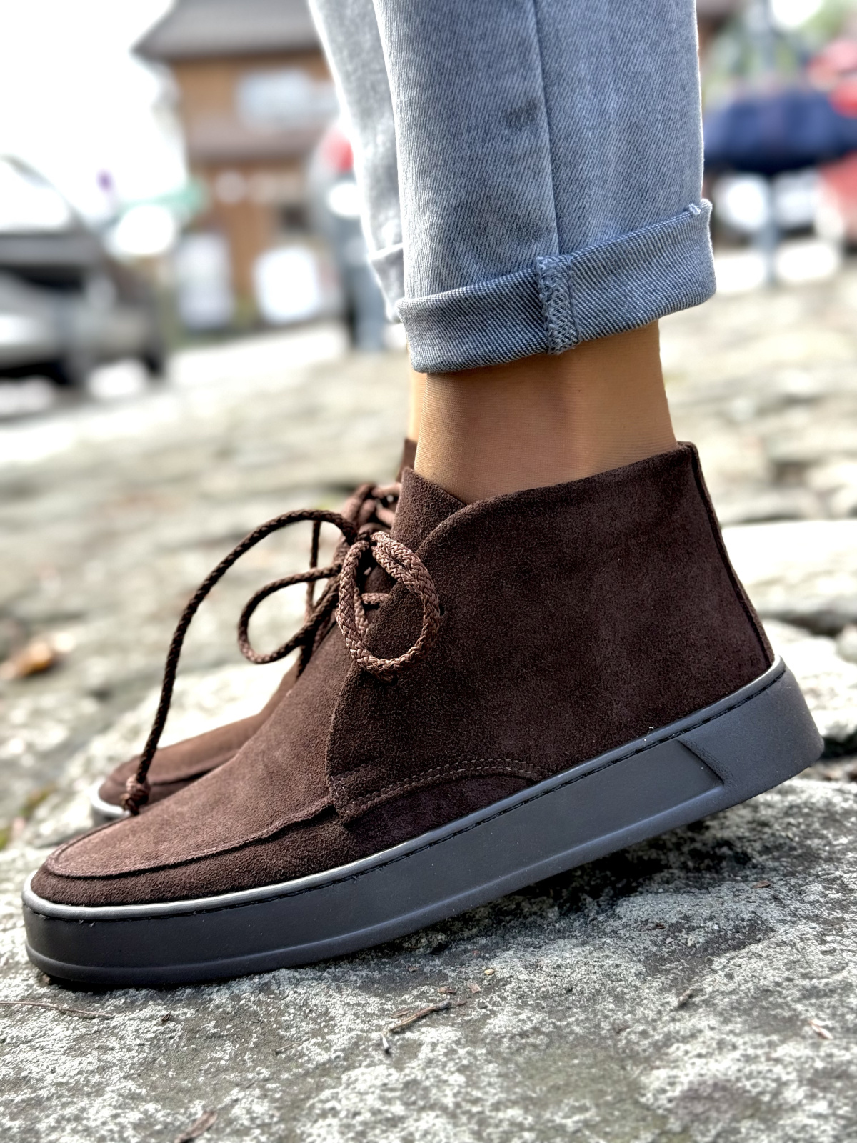 Botki OLEKSY z naturalnej skóry – elegancja i komfort na co dzień