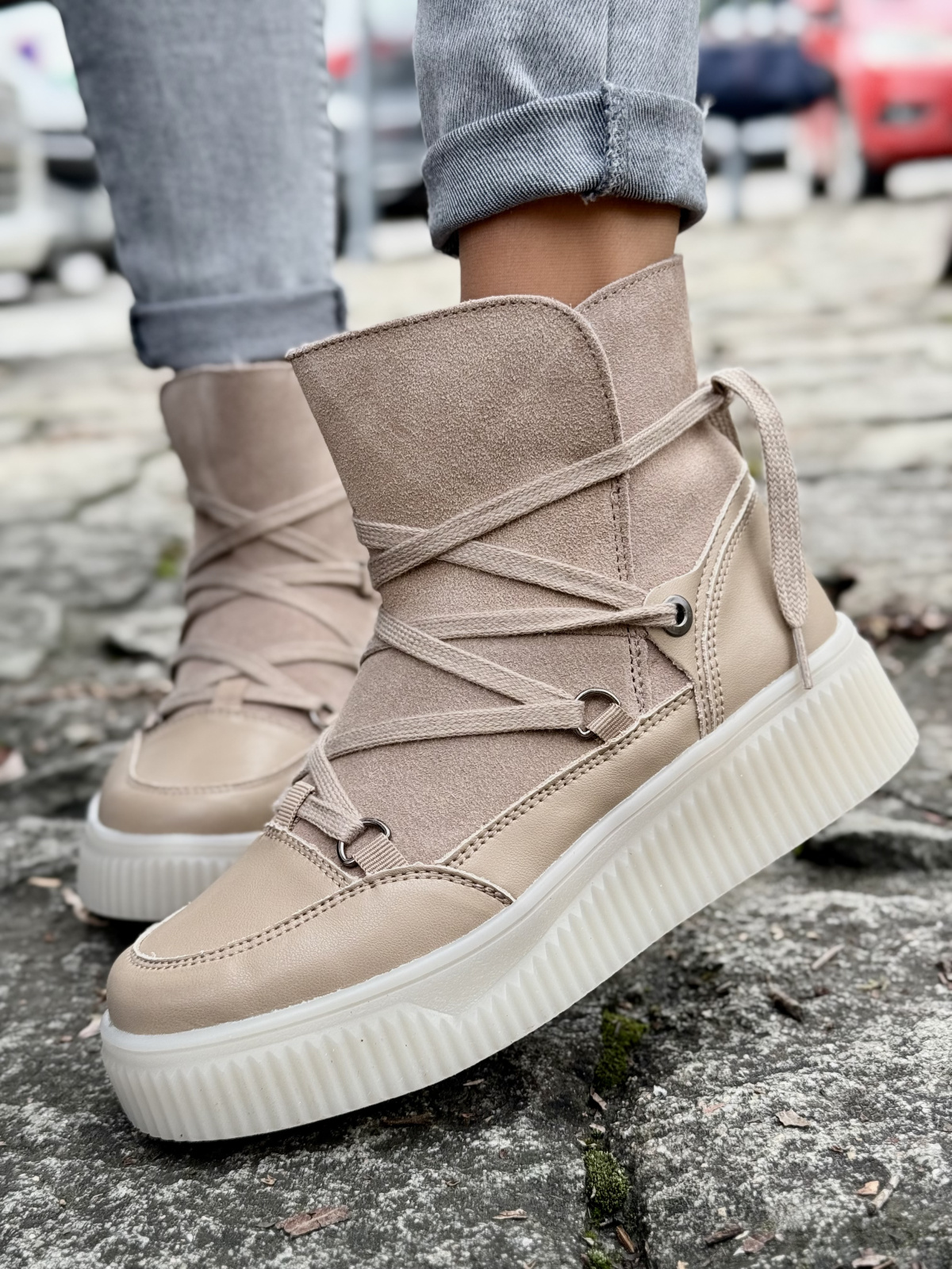 Śniegowce ze skóry naturalnej – ciepło i styl na zimę