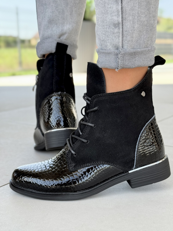 Damskie botki ze skóry naturalnej – elegancja i wygoda na każdy dzień