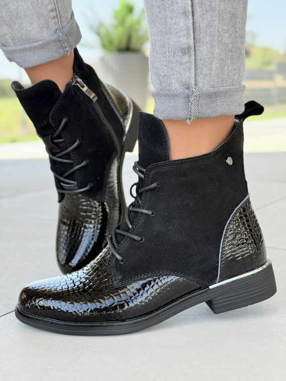 Damskie botki ze skóry naturalnej – elegancja i wygoda na każdy dzień