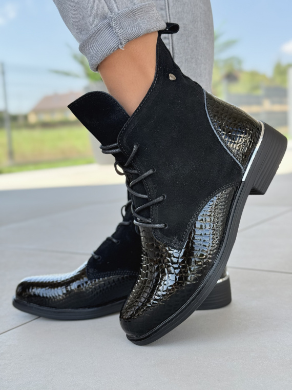 Damskie botki ze skóry naturalnej – elegancja i wygoda na każdy dzień