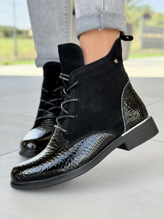 Damskie botki ze skóry naturalnej – elegancja i wygoda na każdy dzień