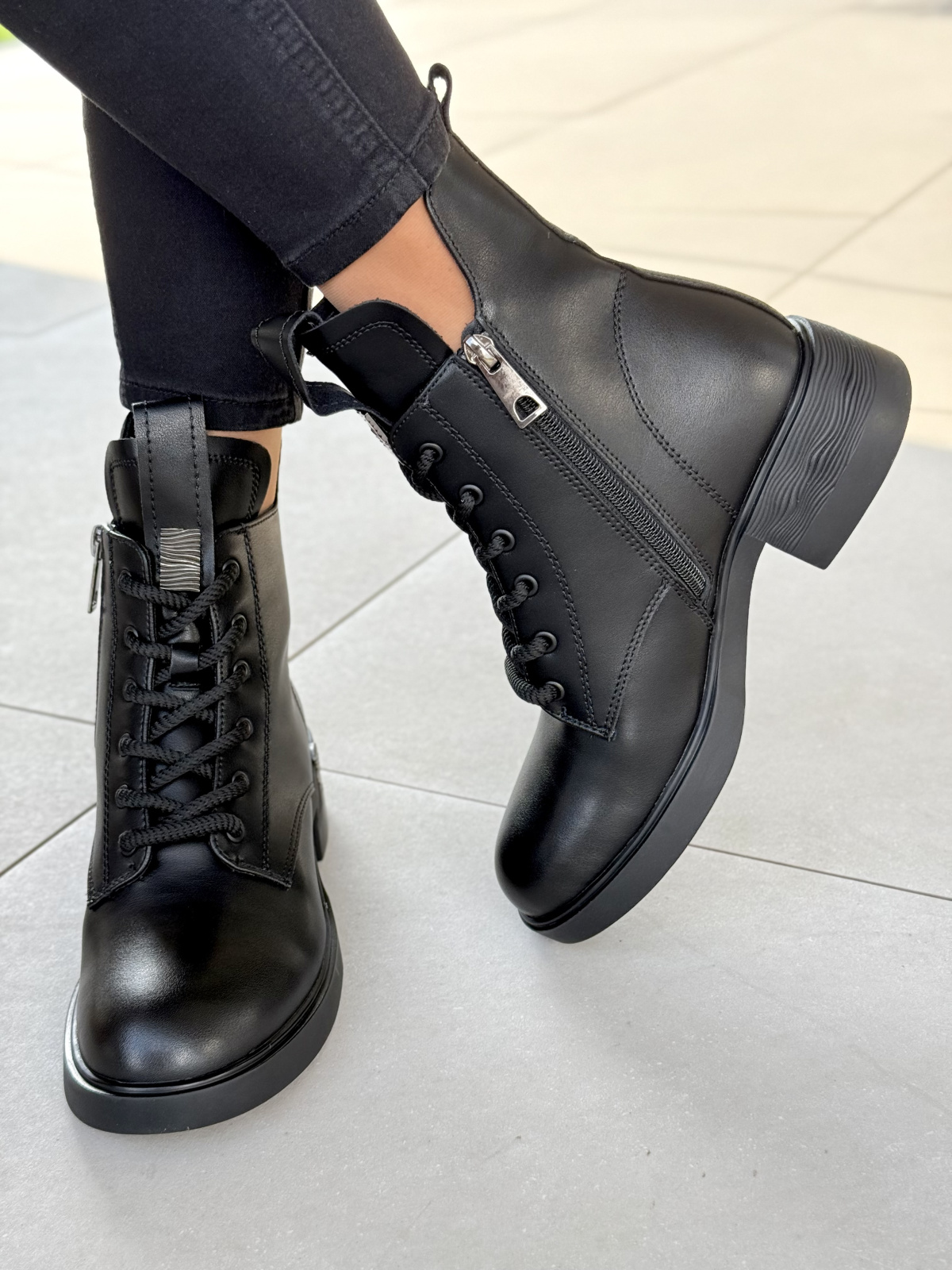 Botki OLEKSY ze skóry naturalnej – elegancja i komfort na co dzień