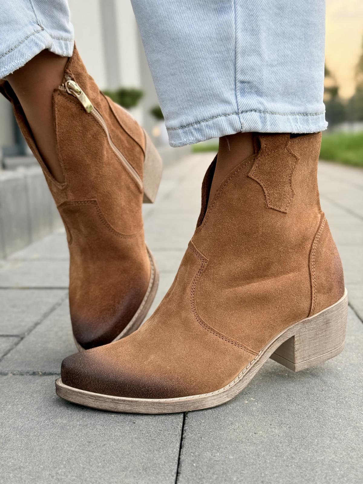 OLEKSY – Botki z Naturalnej Skóry Polskiej produkcji