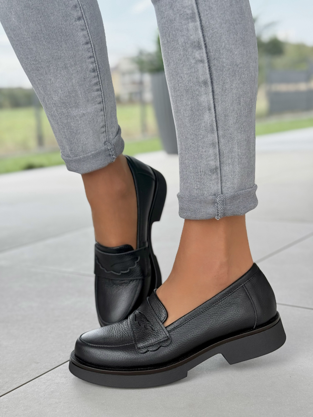 Mokasyny OLEKSY z naturalnej skóry Polskiej produkcji