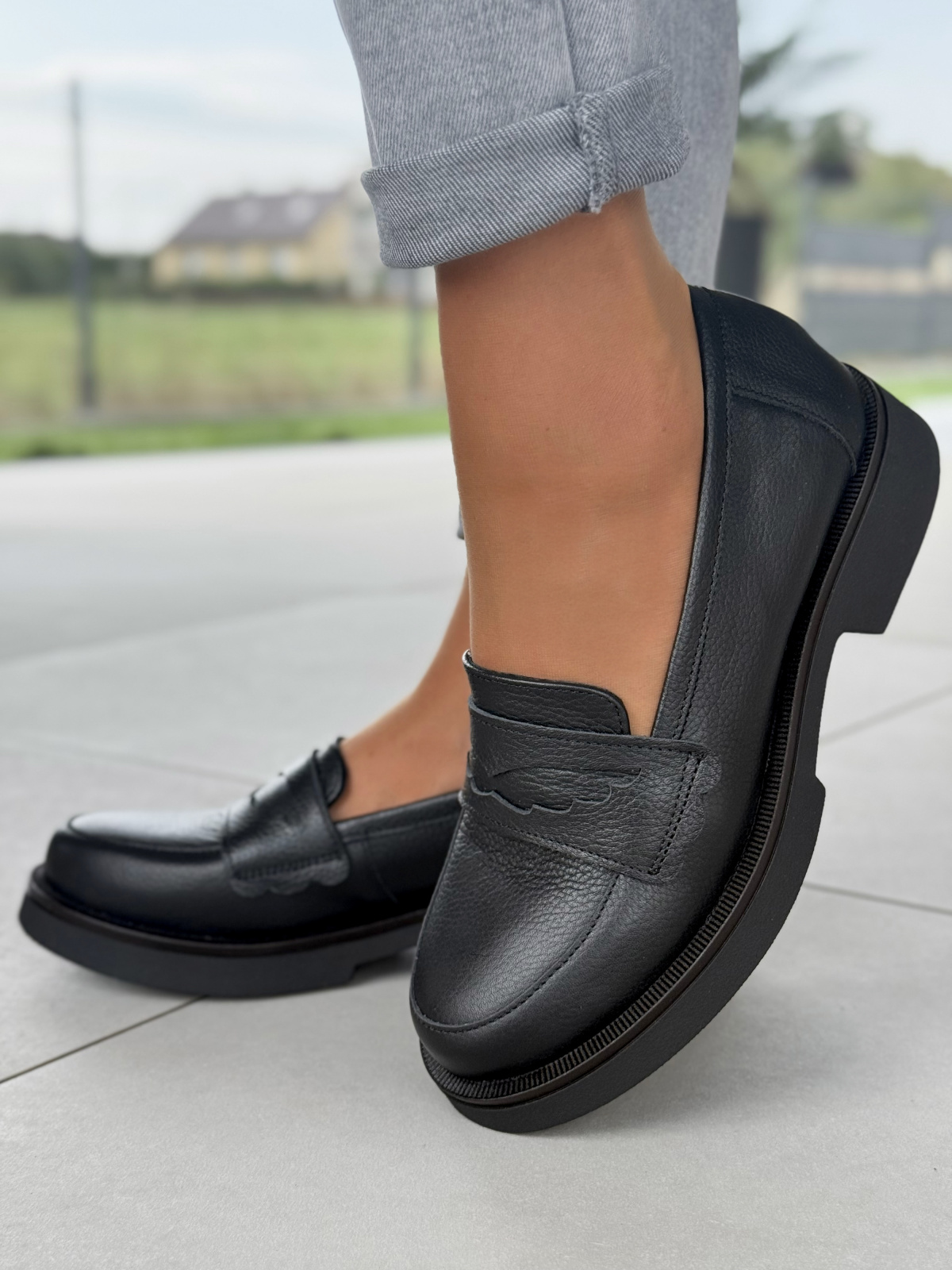 Mokasyny OLEKSY z naturalnej skóry Polskiej produkcji