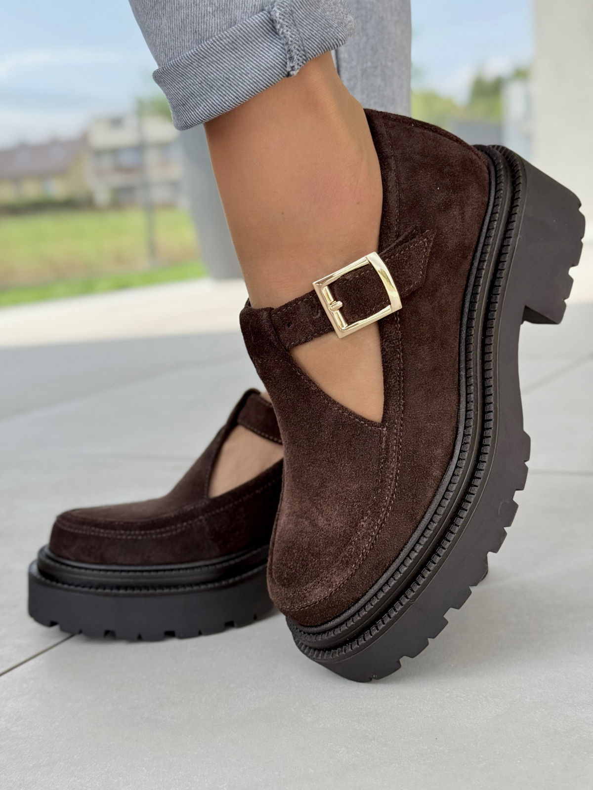 OLEKSY – półbuty damskie ze skóry naturalnej Polskiej produkcji