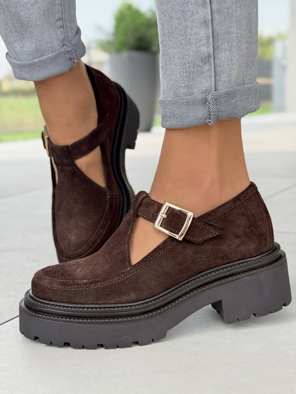 OLEKSY – półbuty damskie ze skóry naturalnej Polskiej produkcji