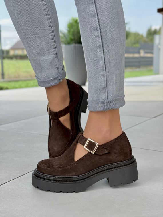 OLEKSY – półbuty damskie ze skóry naturalnej Polskiej produkcji