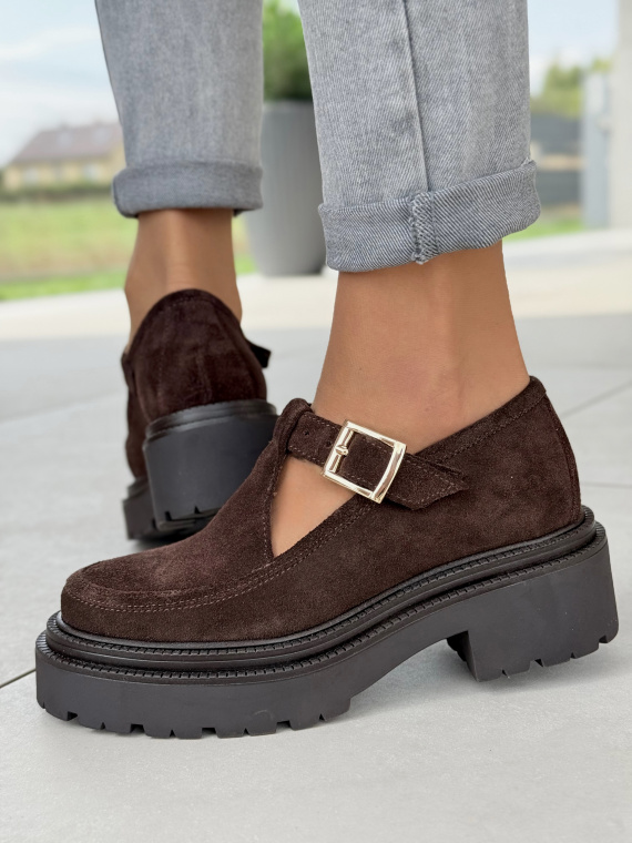 OLEKSY – półbuty damskie ze skóry naturalnej Polskiej produkcji