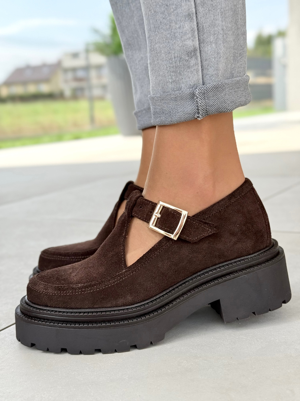 OLEKSY – półbuty damskie ze skóry naturalnej Polskiej produkcji